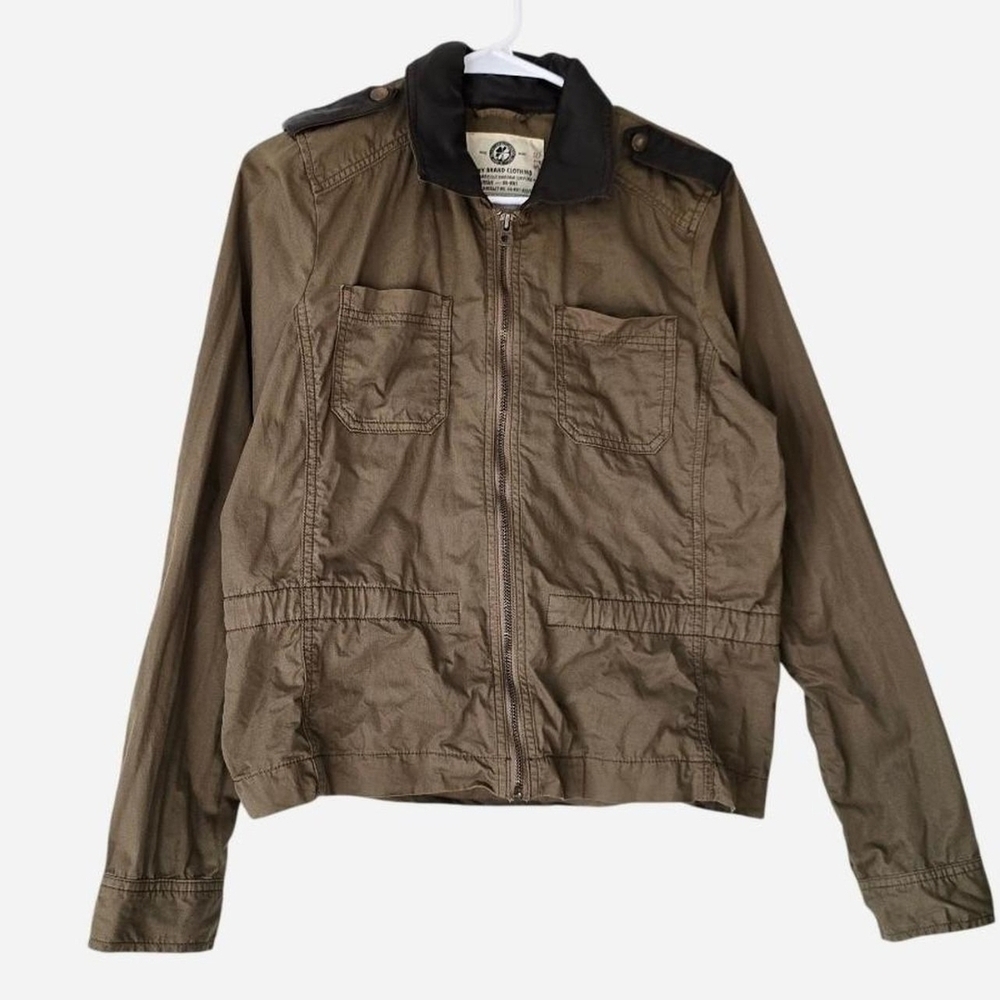 Lucky Brand Military Style Utility Jacket